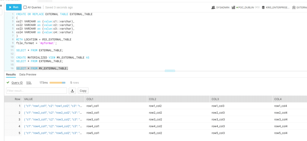 Improving performance and reducing costs with Materialised Views on ...