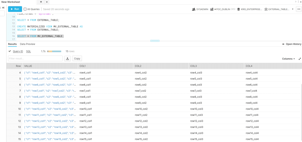 Improving performance and reducing costs with Materialised Views on ...