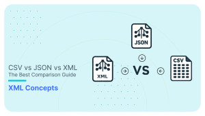 CSV vs JSON vs XML - The Best Comparison Guide 2025