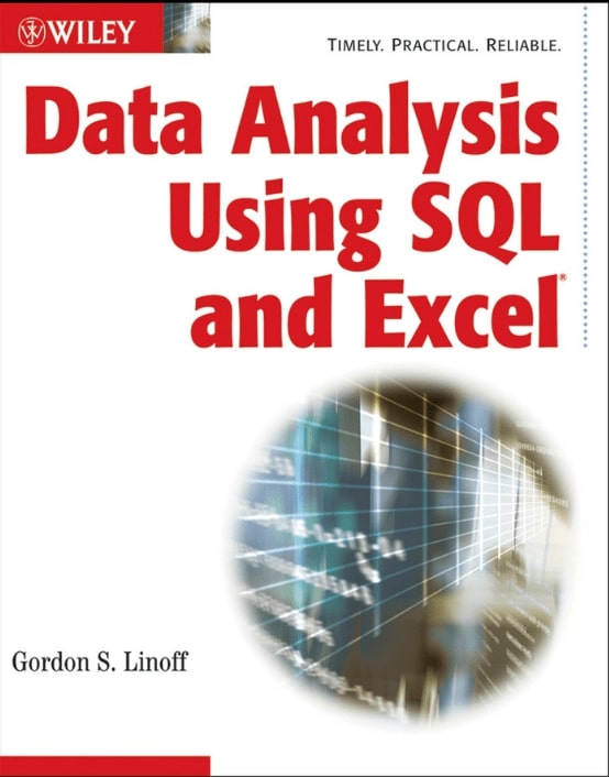 Book cover for Data Analysis Using SQL and Excel by Gordon S Linoff