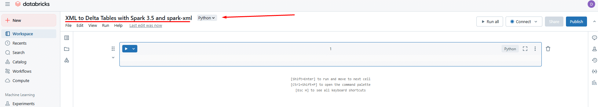XML to Delta Tables using Spark for efficient data processing